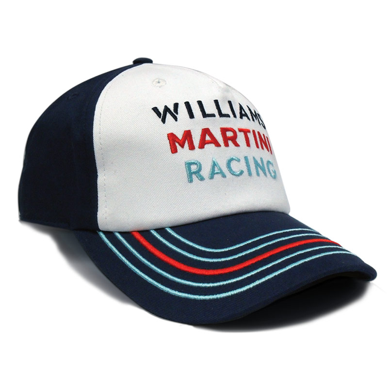 CAP Williams Martini Racing Formula One Team 1 F1 Hackett Sponsor Stripes NEW! eBay